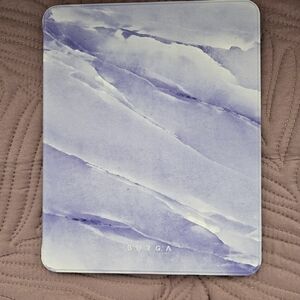 Burga Purple and White iPad Case